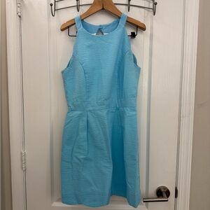 Lauren James Light Blue Mini Dress
